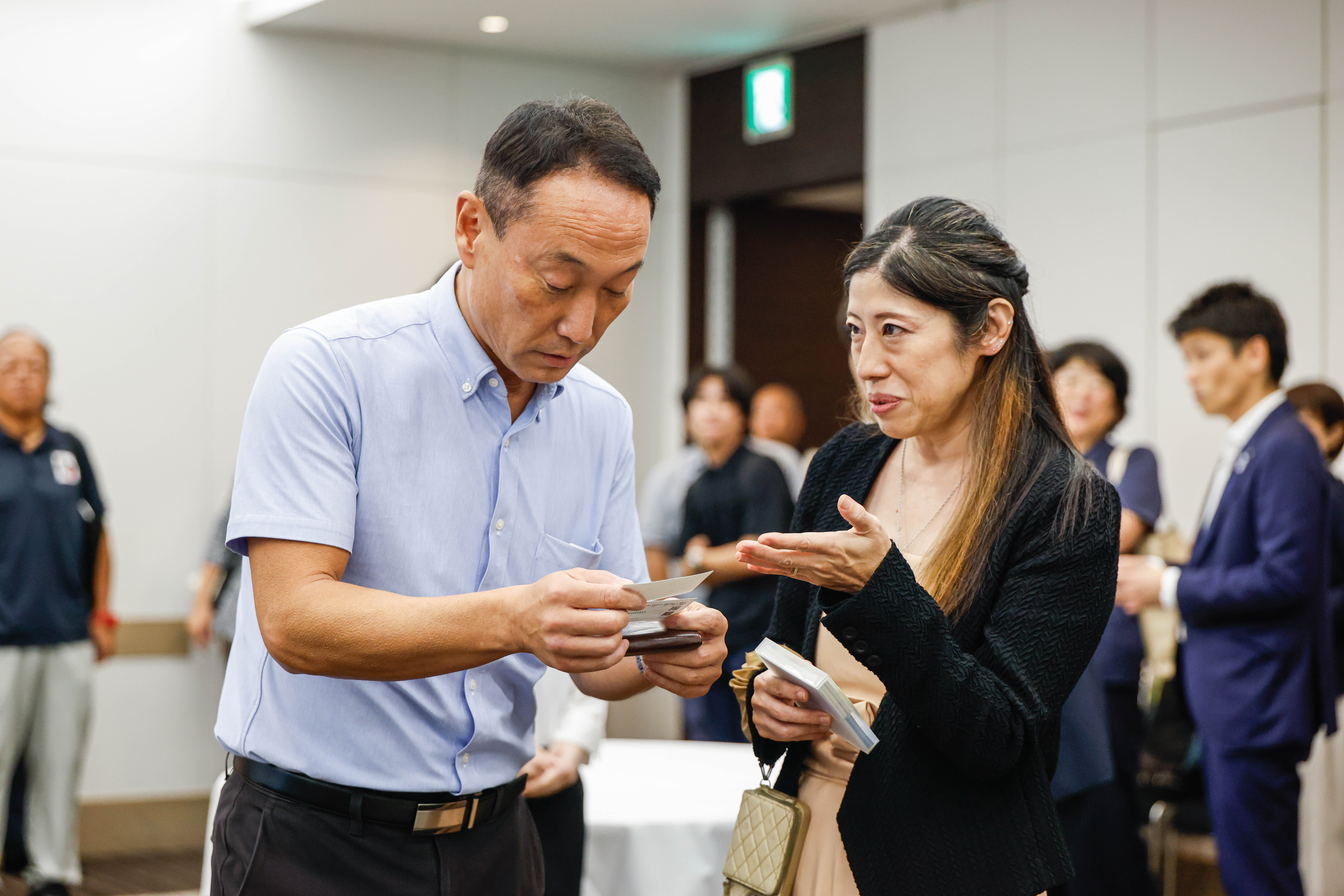 参加者同士の交流の様子
