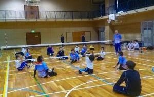 障スポチャレンジ（シッティングバレーボール）（12月）の画像