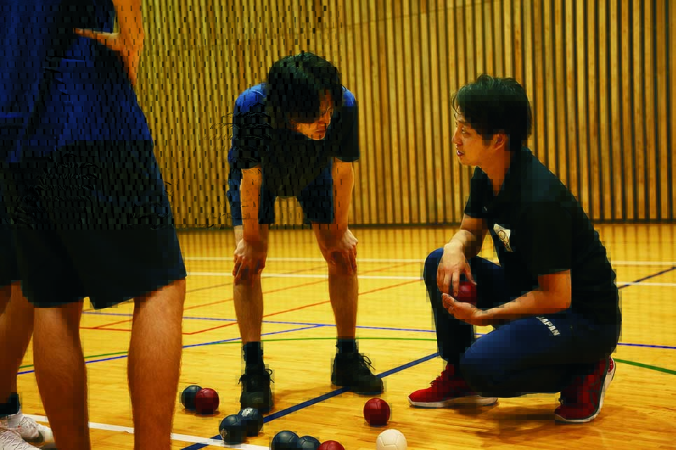 メンズノンノモデル3名が参戦、「ボッチャ部」始めました!