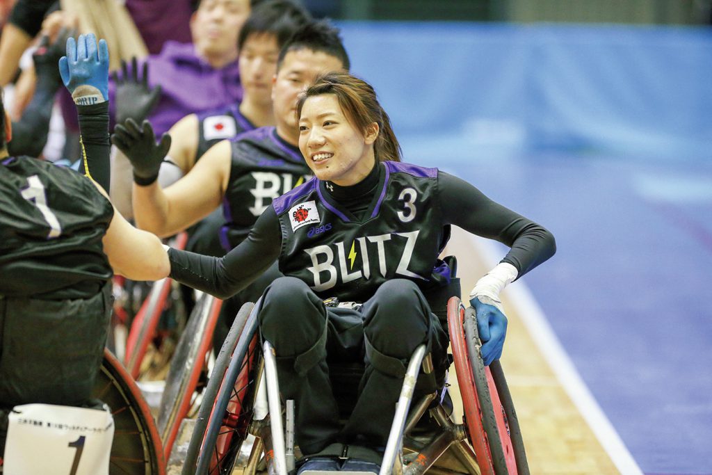 ウィルチェアーラグビー界の"元気印"、倉橋香衣。2020年TOKYOへの道