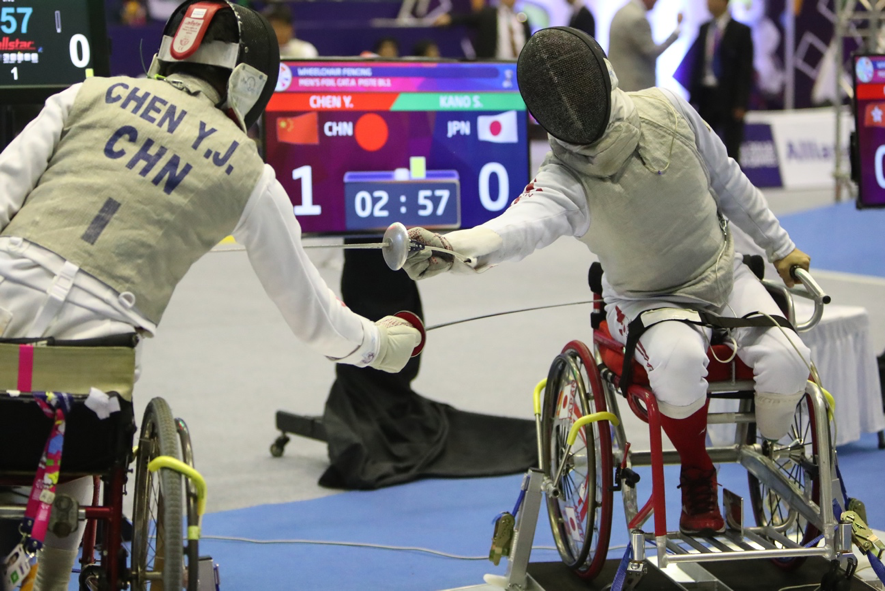 密着!パラアスリートの肖像(アジアパラ編)〜車いすフェンシング・加納慎太郎選手