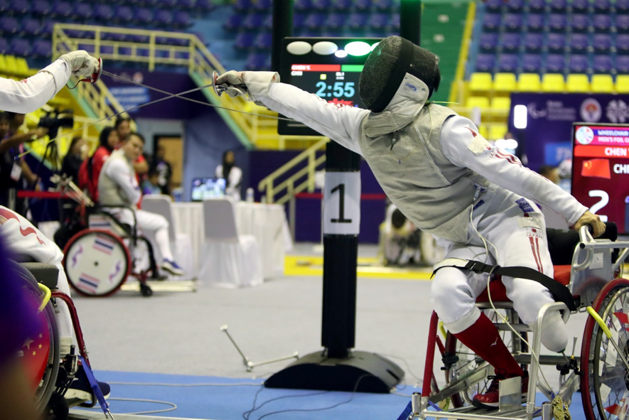 密着!パラアスリートの肖像(アジアパラ編)〜車いすフェンシング・加納慎太郎選手