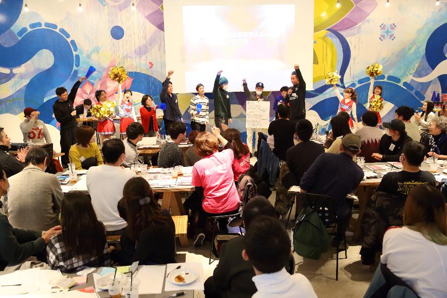 白熱の応援が会場に埋め尽くす!【第2回応援リーダー ワークショップ】