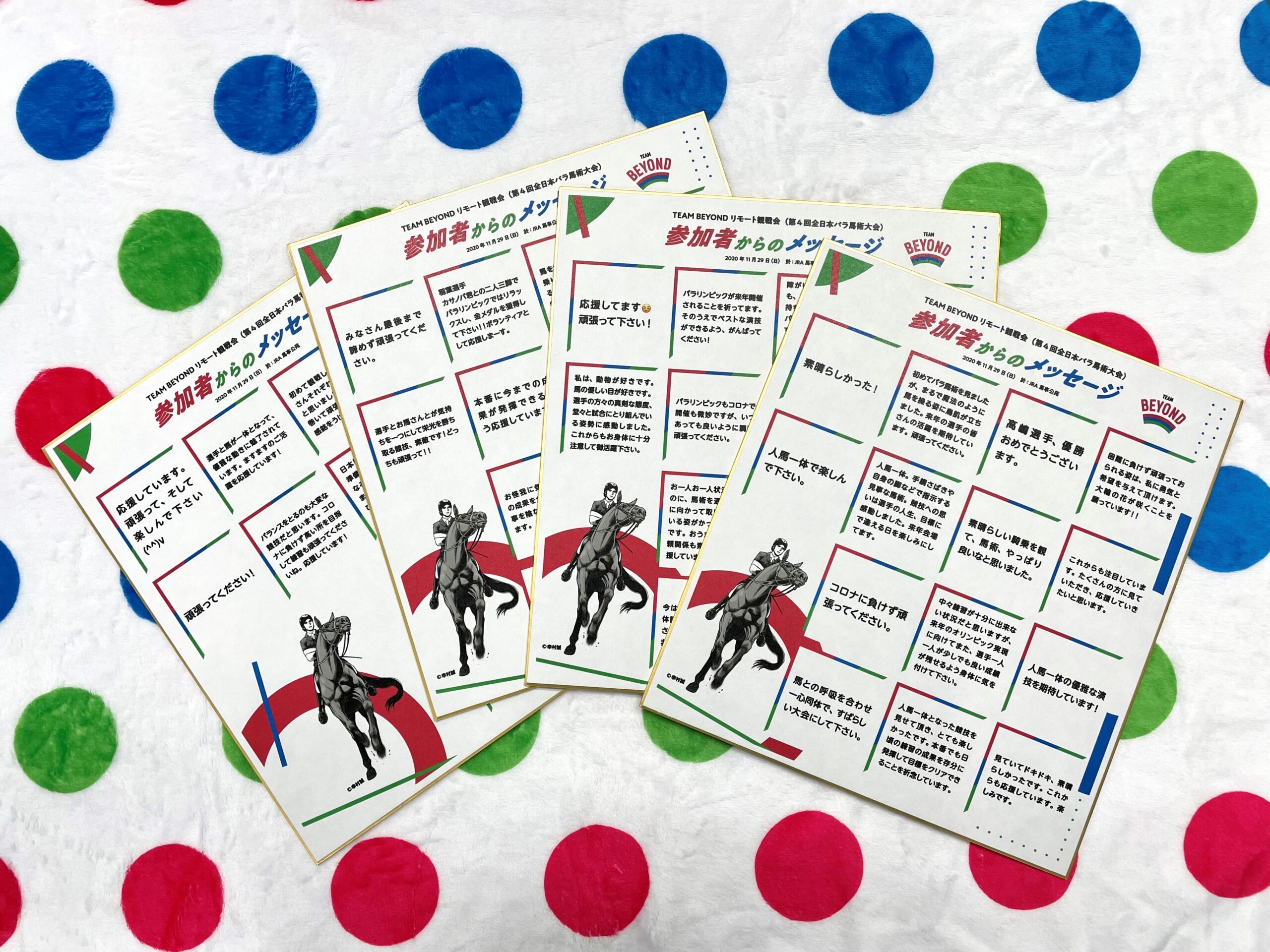 「第4回全日本パラ馬術大会」でTEAM BEYONDリモート観戦会、オンライン交流会を開催！人馬一体の華麗な競技を自宅で堪能