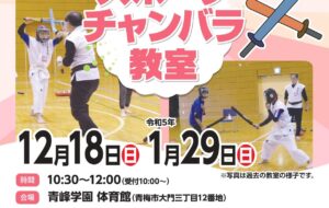 スポーツチャンバラ教室（青峰）の画像