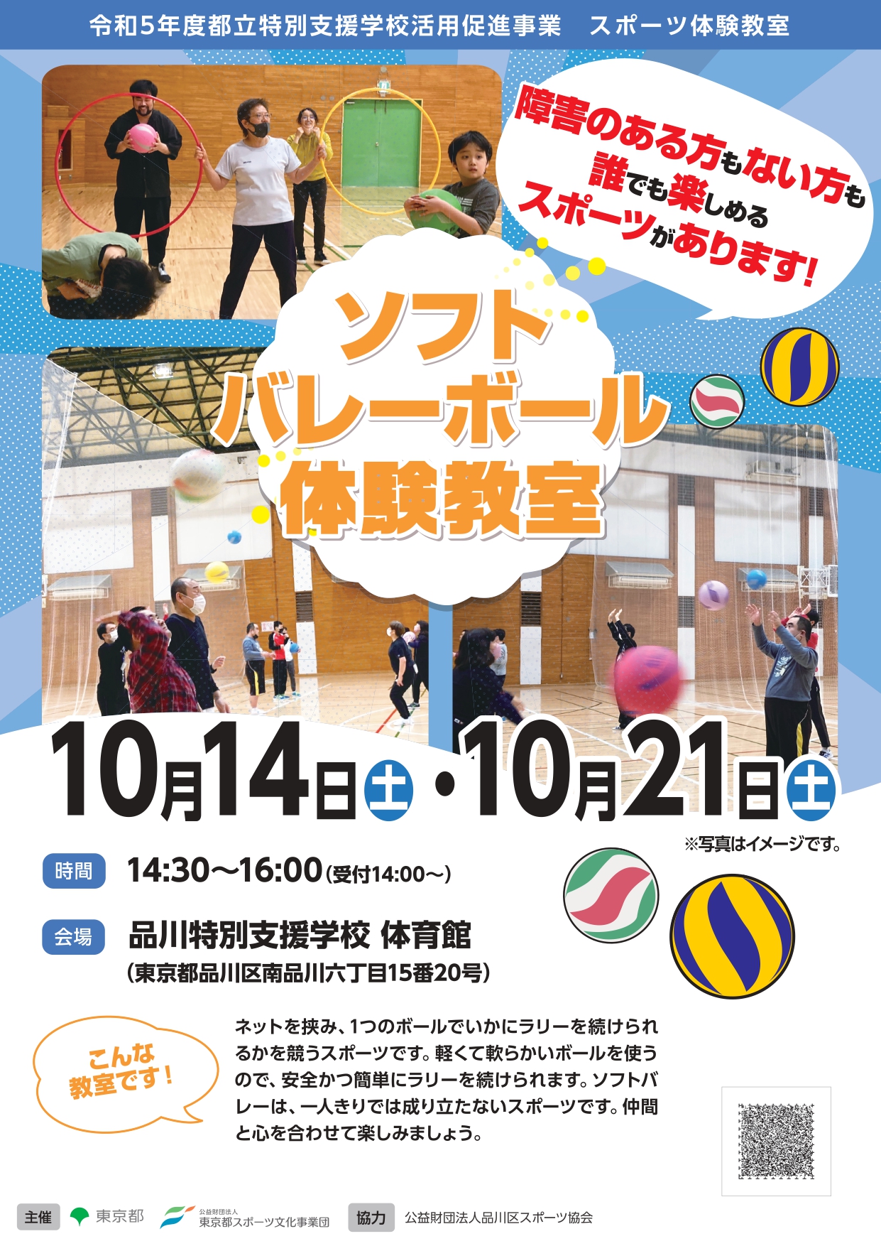 ソフトバレーボール教室（品川）