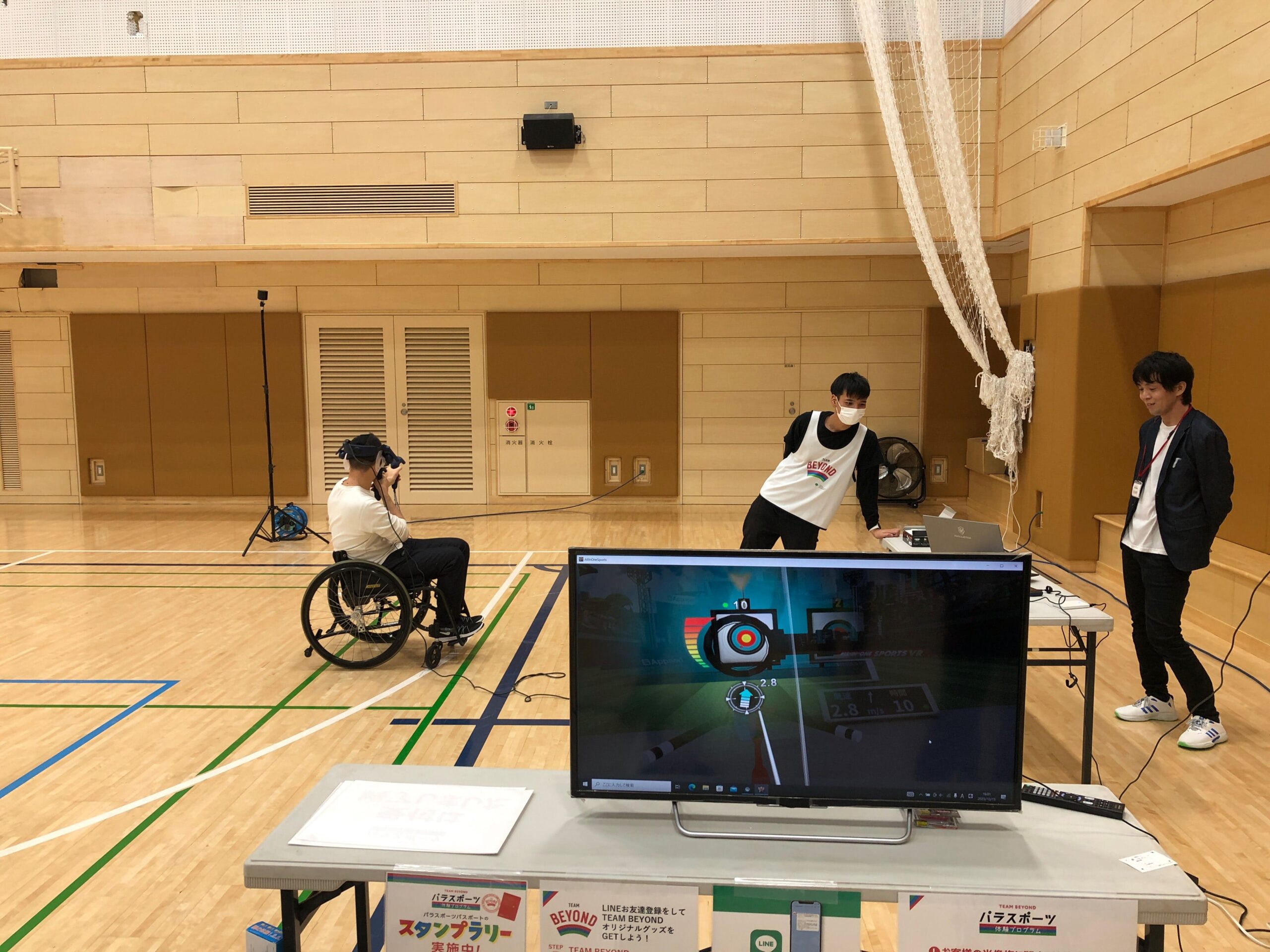 TEAM BEYONDパラスポーツ体験プログラム「10/15 北区ハートスポーツフェスタ2023(北区)」実施レポート