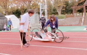 TEAM BEYONDパラスポーツ体験プログラム「11/11、11/12  第27回あきる野市産業祭（あきる野市）」実施レポートの画像