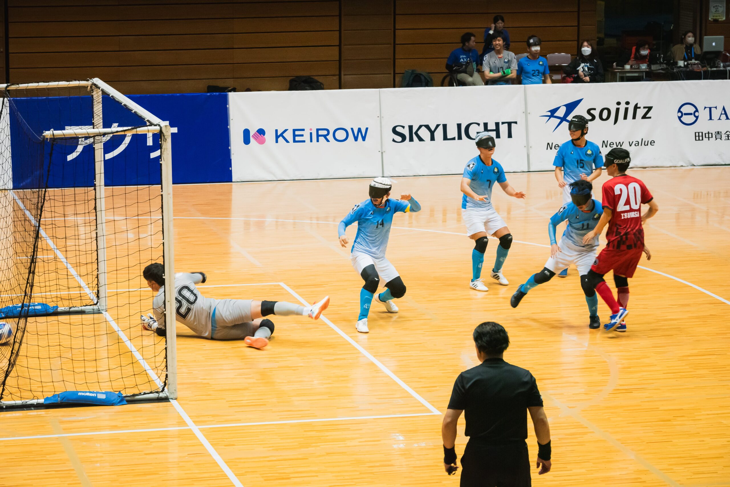 パリでの活躍にも期待!ブラサカ日本一のチームを決める「第21回 アクサ ブレイブカップ ブラインドサッカー®日本選手権」観戦会レポート