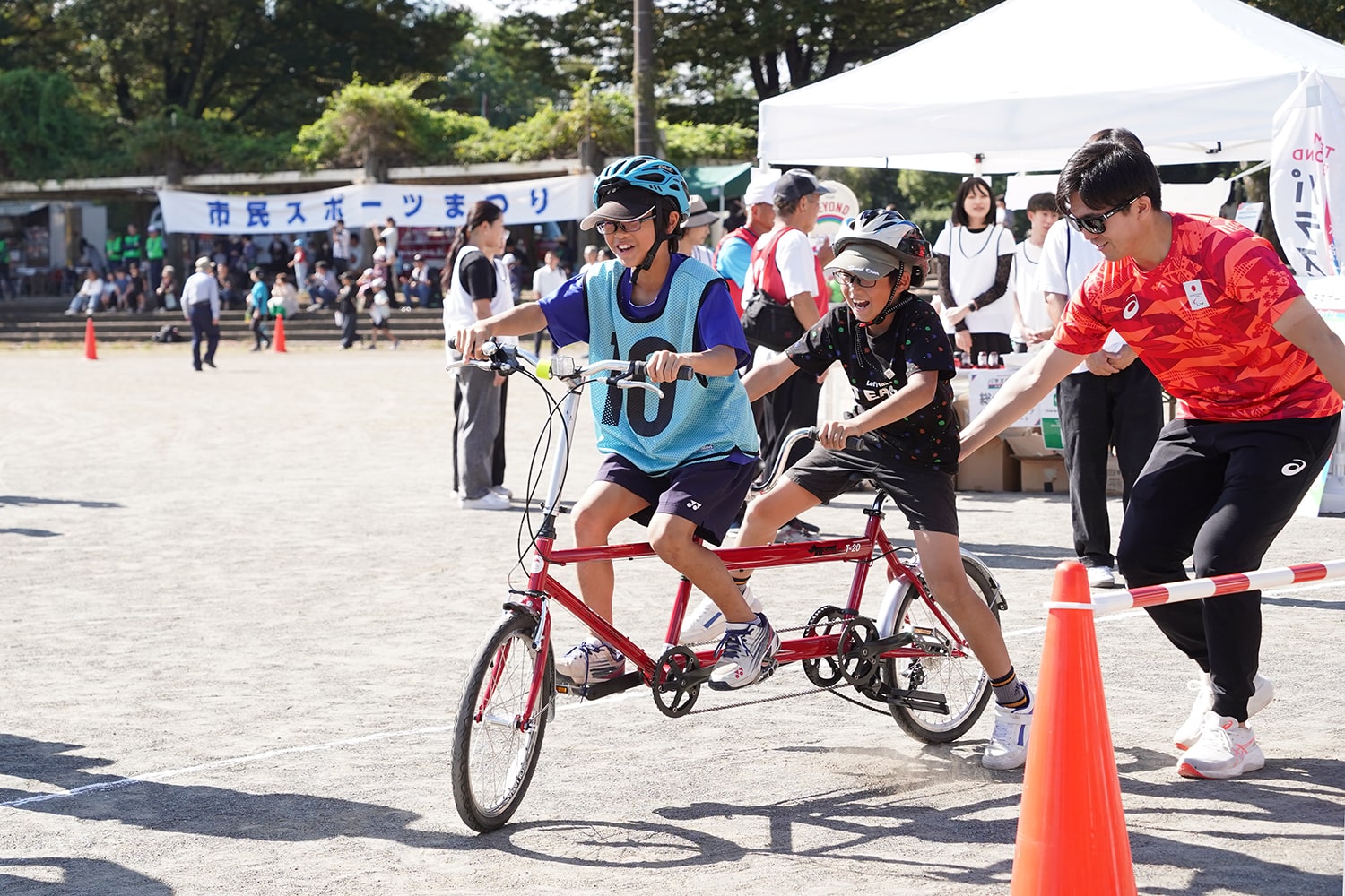 TEAM BEYONDパラスポーツ体験プログラム「10/14 市民スポーツまつり(羽村市)」実施レポート
