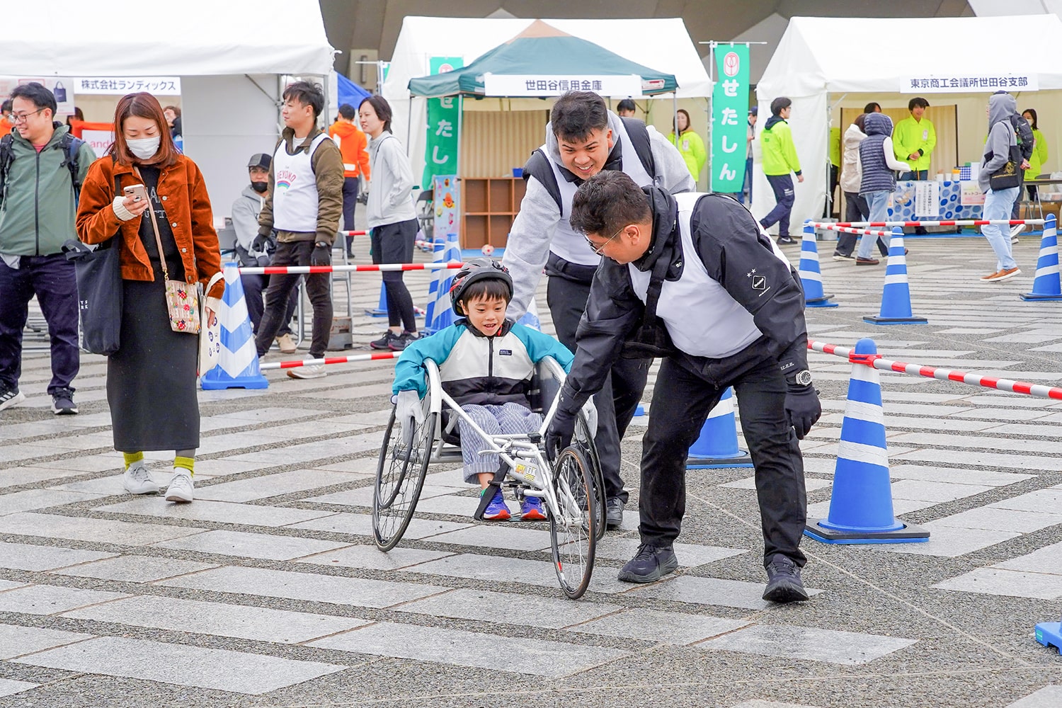 TEAM BEYONDパラスポーツ体験プログラム「11/10 第19回世田谷246ハーフマラソン(世田谷区)」実施レポート