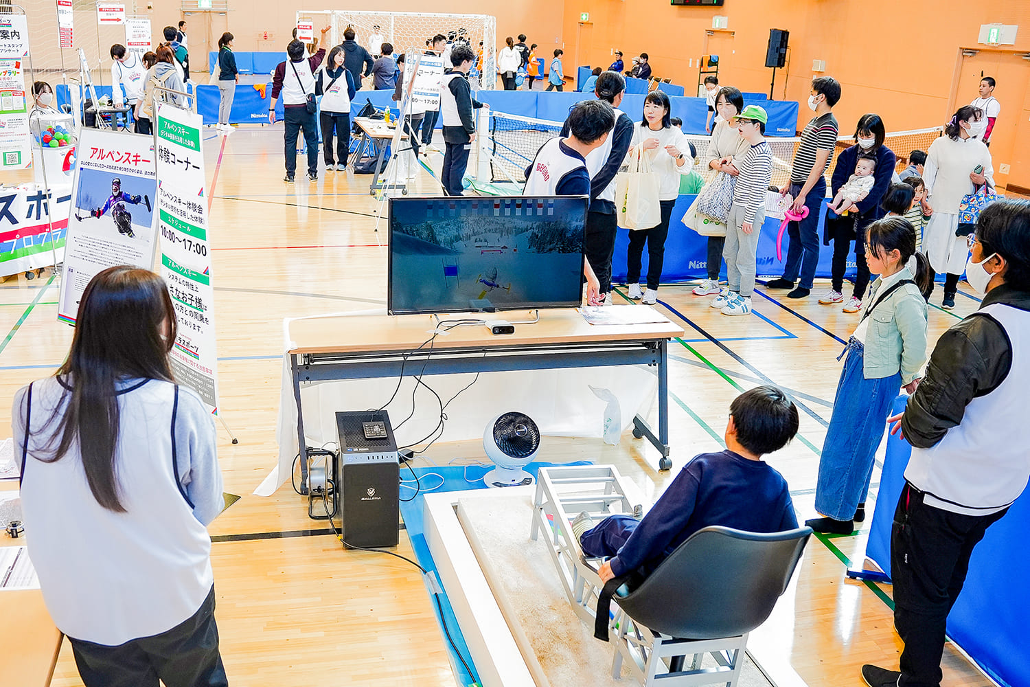 TEAM BEYONDパラスポーツ体験プログラム「3/2 住友金属鉱山アリーナ青梅まつり（青梅市）」実施レポート