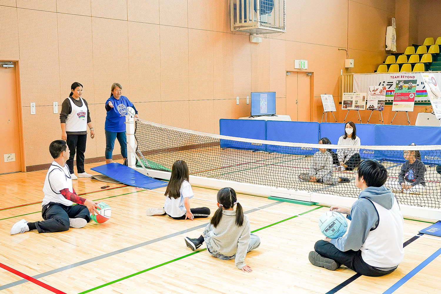 TEAM BEYONDパラスポーツ体験プログラム「3/2 住友金属鉱山アリーナ青梅まつり（青梅市）」実施レポート