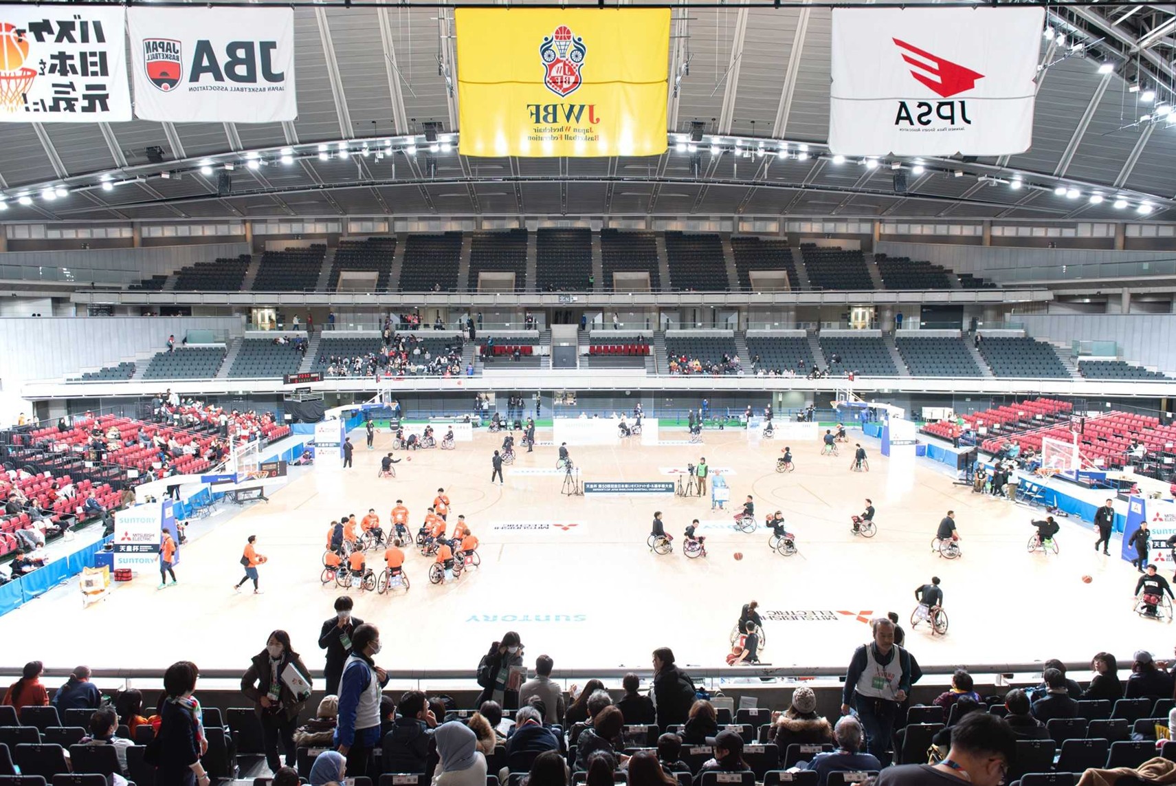 クラブチーム日本一を目指す戦いを観戦「天皇杯 第50回記念日本車いすバスケットボール選手権大会」観戦会レポート