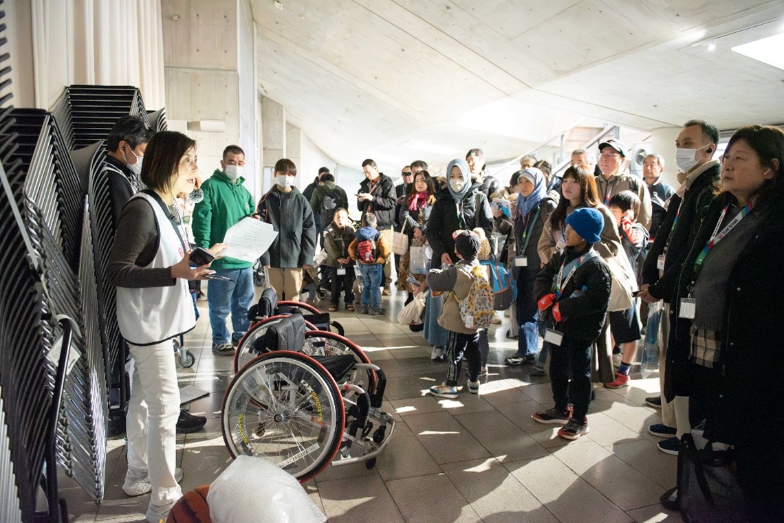 クラブチーム日本一を目指す戦いを観戦「天皇杯 第50回記念日本車いすバスケットボール選手権大会」観戦会レポート