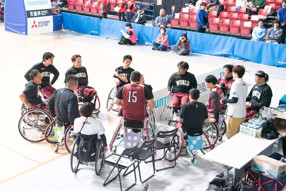 クラブチーム日本一を目指す戦いを観戦「天皇杯 第50回記念日本車いすバスケットボール選手権大会」観戦会レポート