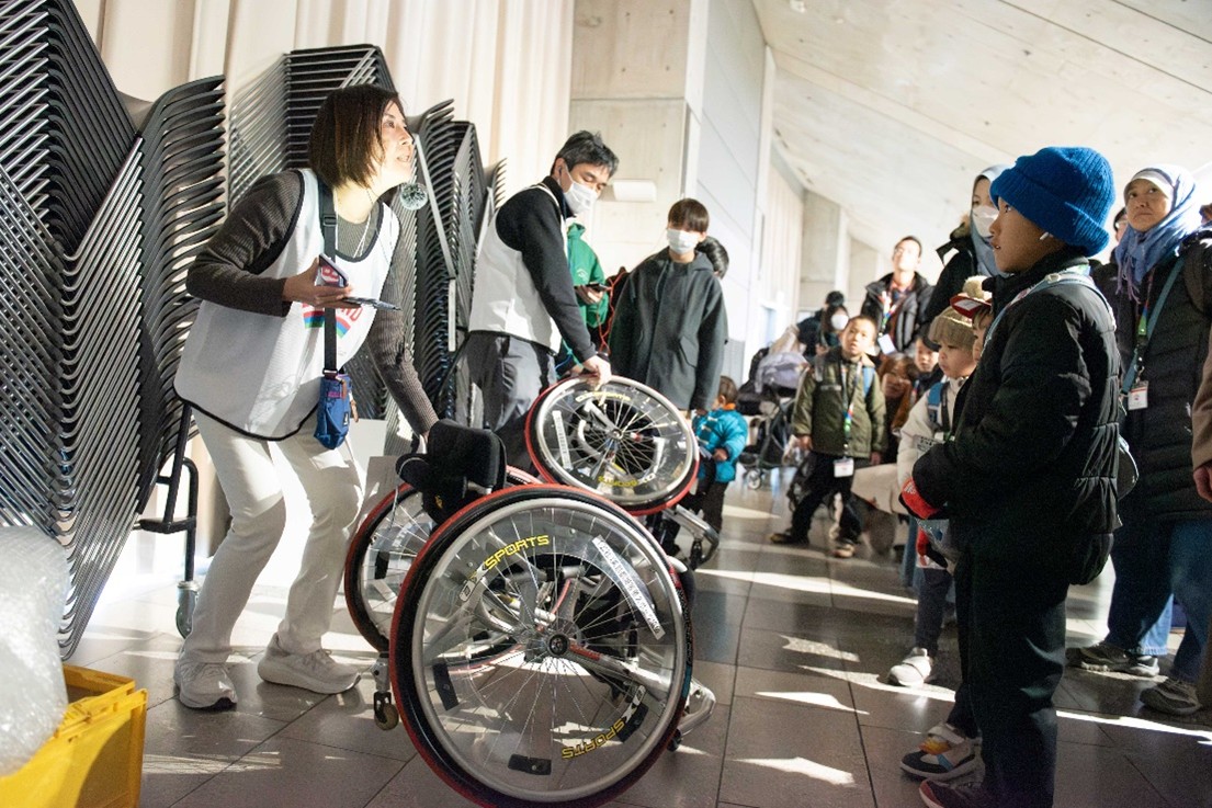 クラブチーム日本一を目指す戦いを観戦「天皇杯 第50回記念日本車いすバスケットボール選手権大会」観戦会レポート