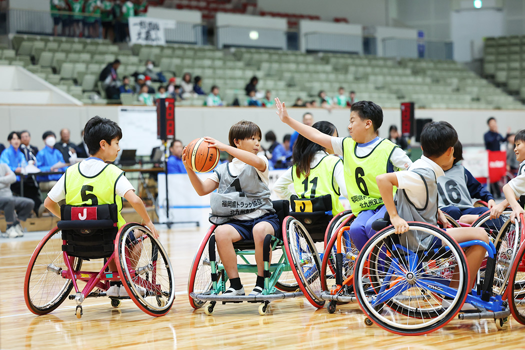 小学生車いすバスケットボール大会