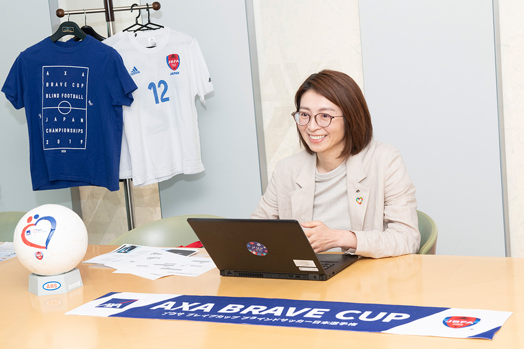 支援企業・団体の声 アクサ・ホールディングス・ジャパン株式会社 | TEAM BEYOND | TOKYO パラスポーツプロジェクト公式サイト