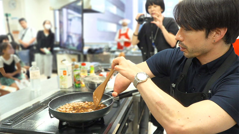 TEAM BEYOND スポーツ栄養学＆料理教室「パラアスリートと料理教室 おいしく食べて強くなろう！」実施レポート