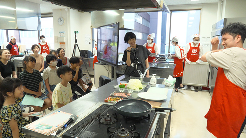 TEAM BEYOND スポーツ栄養学＆料理教室「パラアスリートと料理教室 おいしく食べて強くなろう！」実施レポート