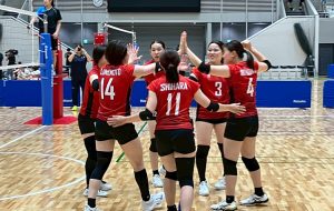 デフバレーボール女子日本代表強化合宿公開