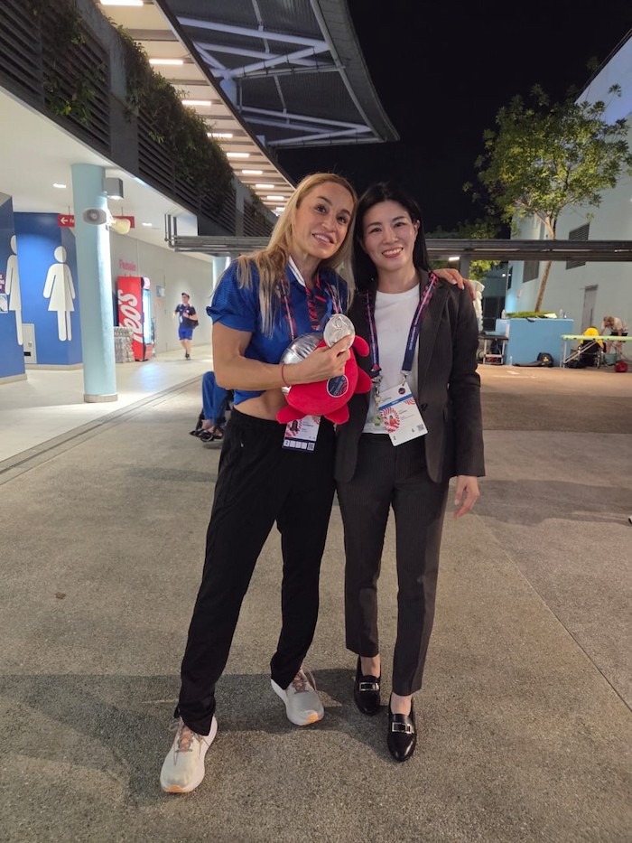 レンドリトゥ選手と千々岩さん