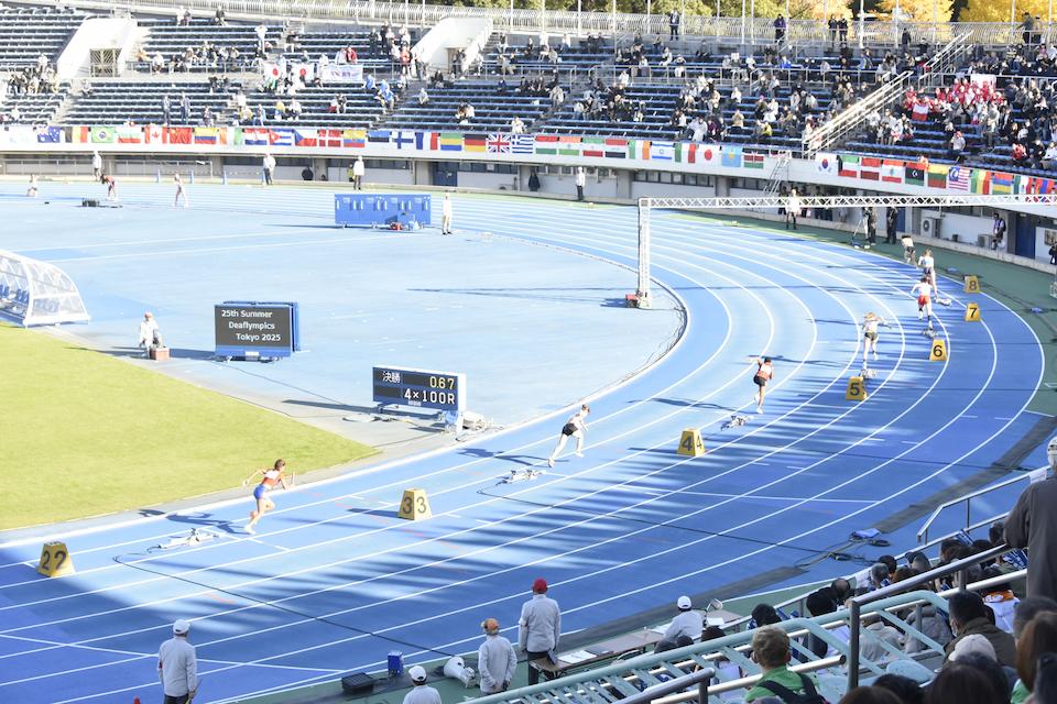 男子2種目で金メダル！「東京2025デフリンピック　陸上　4×100ｍリレー男女　4×400ｍリレー男女」観戦会レポート
