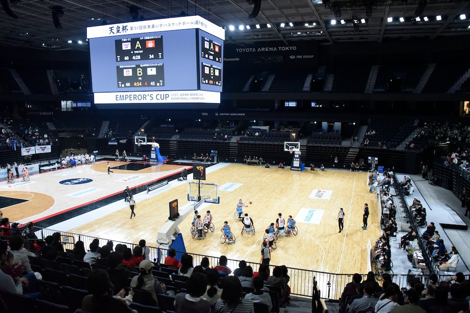 「天皇杯 第51回日本車いすバスケットボール選手権大会」観戦会レポート